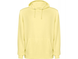 Толстовка с капюшоном KENIA унисекс, солнечно-желтый выстиранный WASHED