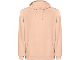 Толстовка с капюшоном KENIA унисекс, светло-абрикосовый выстиранный